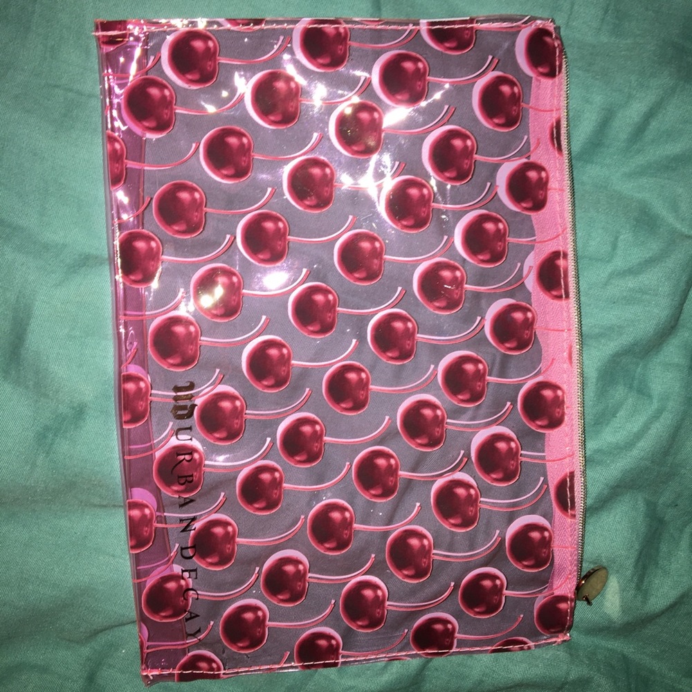 Limited edition urban decay cherry bag